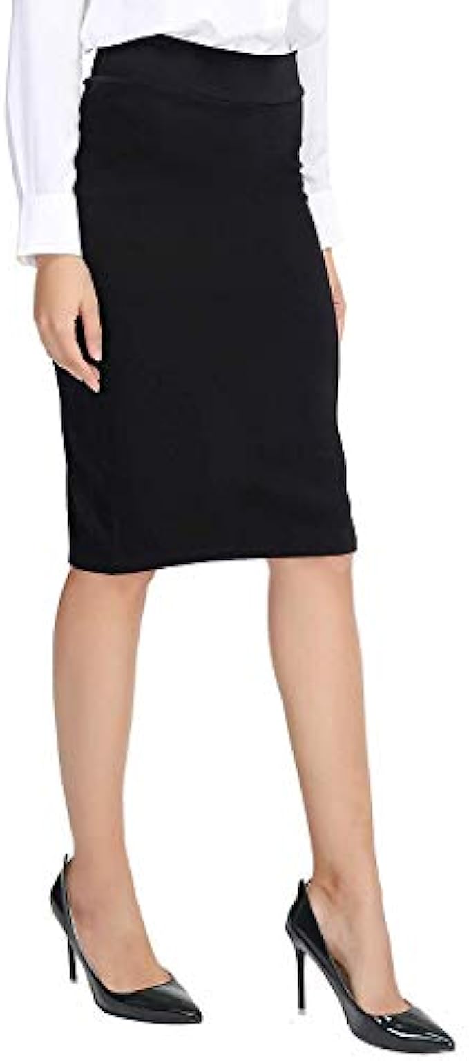 eoeoo Women's Ruched Bodycon Skirt High Waist Elastic Tight Sexy