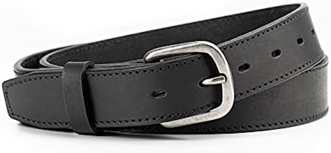 WOLFANT Full Grain Leather Tactical Belt,100% Italian Real Solid Leather  Military Hiking Work Belt with Quick Release Buckle