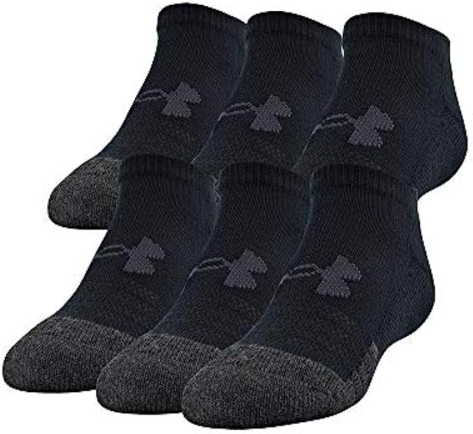 Under Armour Youth Performance Tech No Show Socks, Multipairs