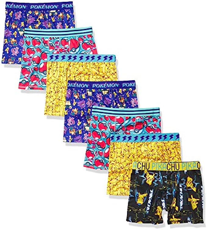 Pokemon Boys' Underwear Multipacks