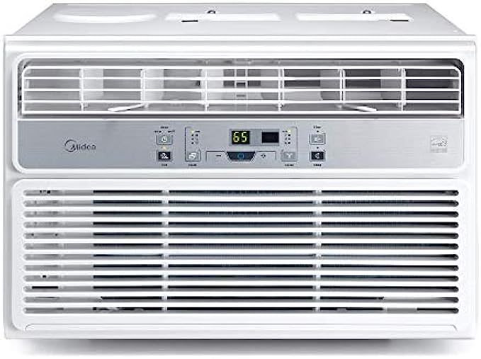 Midea 12,000 BTU EasyCool Window Air Conditioner, Dehumidifier and Fan - Cool, Circulate and Dehumidify up to 550 Sq. Ft., Reusable Filter, Remote Control