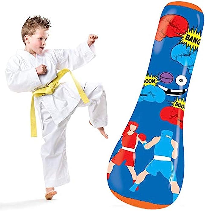 Inflatable Punching Bag Kids | Toddler Punching Bag | Kids Punching Bag ...