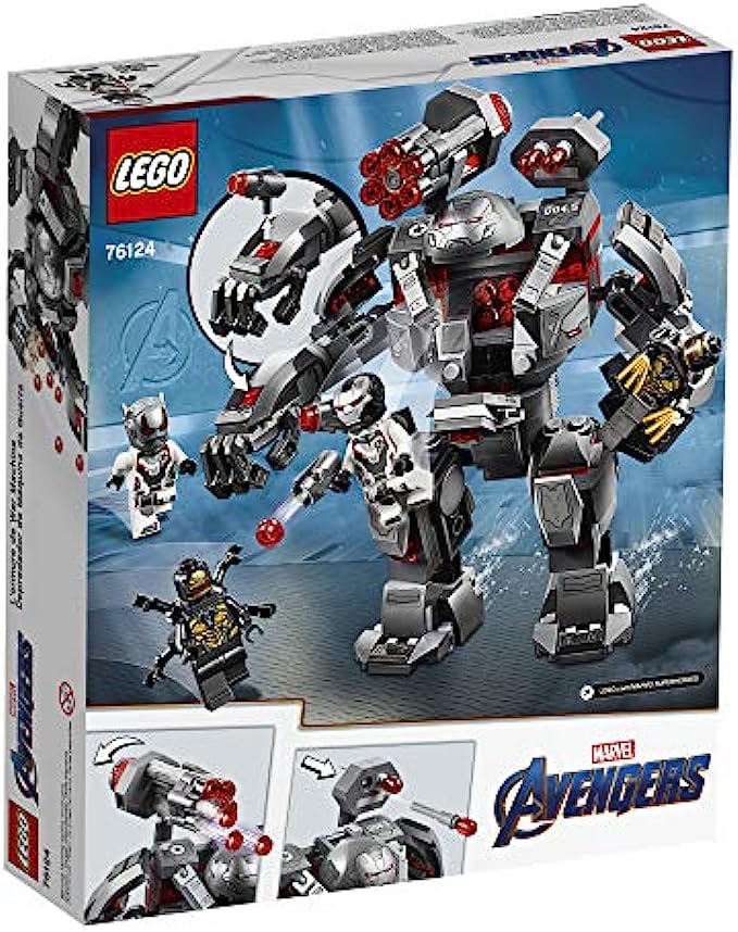 LEGO Marvel Avengers War Machine Buster 76124 Building Kit (362 Pieces)