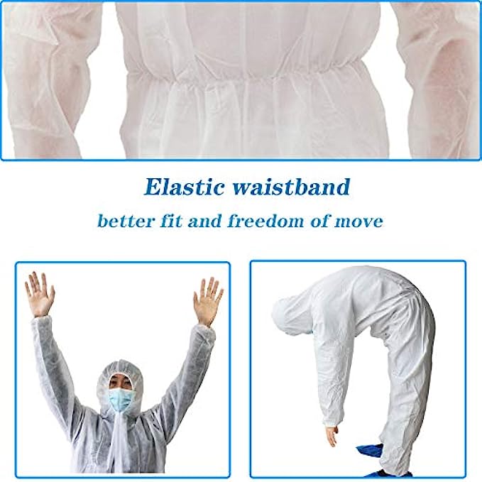 VVicogard Disposable Isolation Coveralls