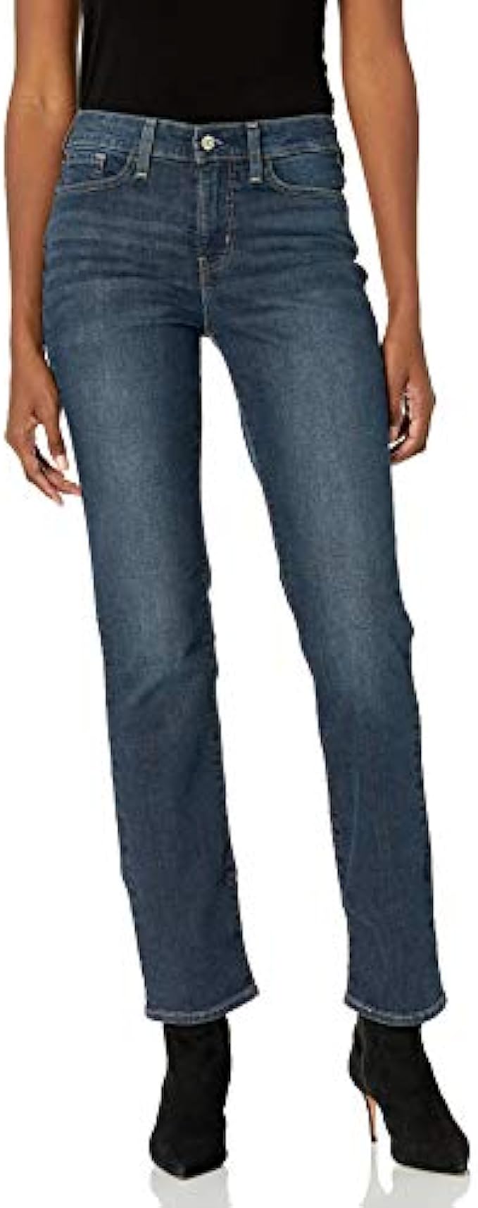 Signature by Levi Strauss & Co. Gold Label Women's Curvy Totally Shaping Straight Jeans (Standard and Plus)
