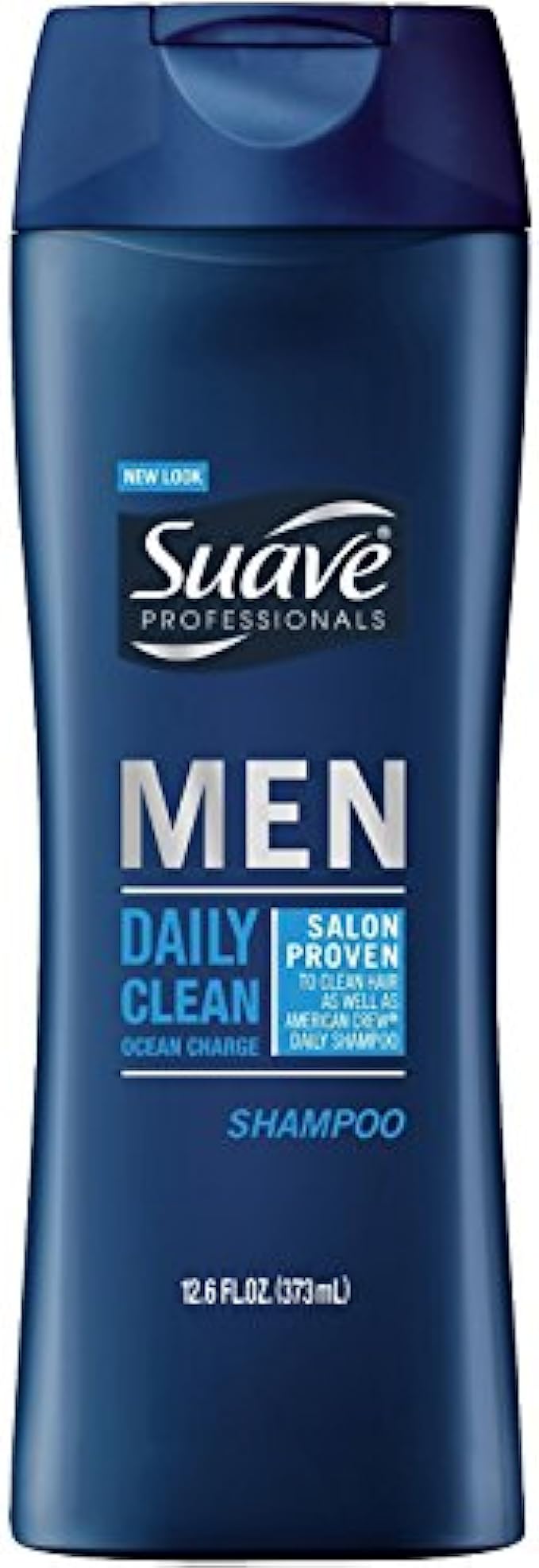 Suave Men Professionals Shampoo, Daily Clean Ocean Charge 12.6 oz (Pack of 4)