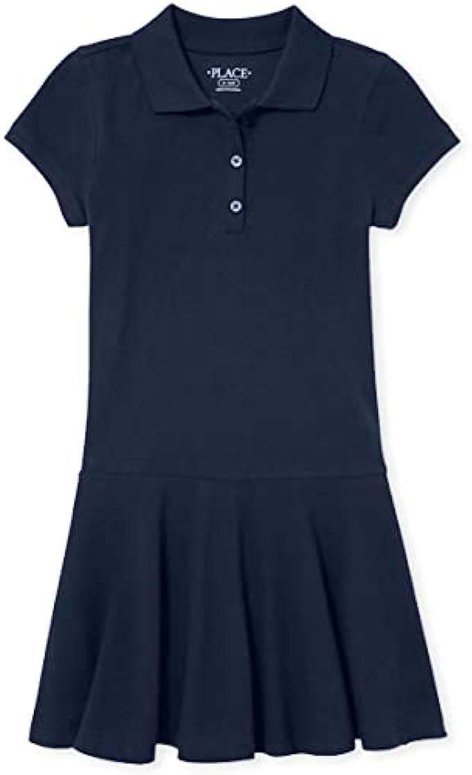 The Children's Place Girls' Pique Polo Dress
