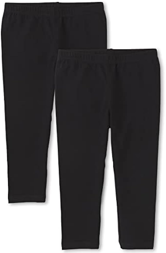 The Children's Place Girls' 2 Pack Capri Leggings