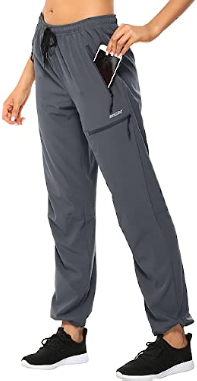 SANTINY Women's Hiking Cargo Pants Lightweight Quick Dry Outdoor Capris for  Women Camping Athletic UPF 50