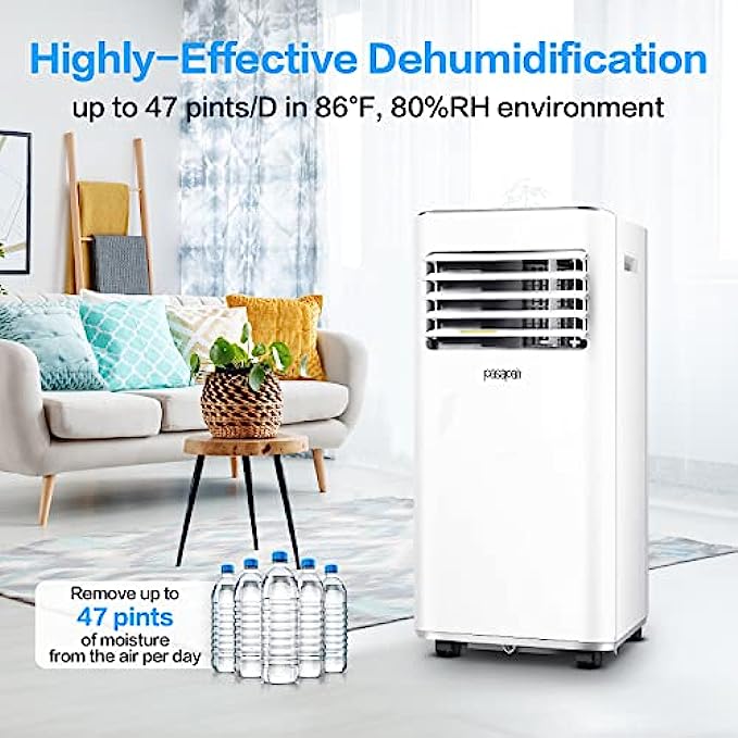 Portable Air Conditioner – 8000BTU WIFI Portable AC Unit with Remote ...