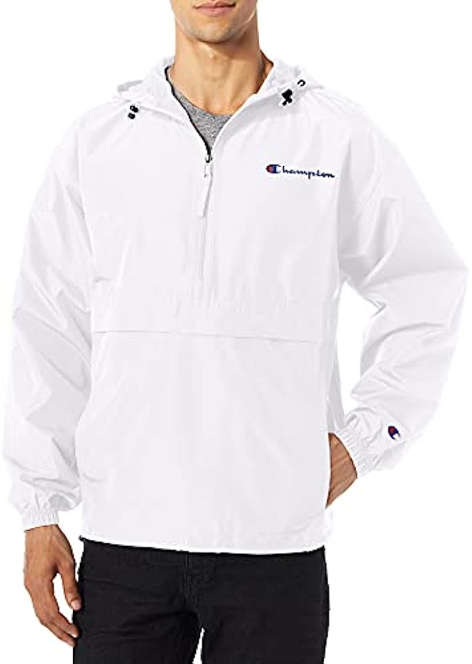Champion Men's Packable Jacket-Solid